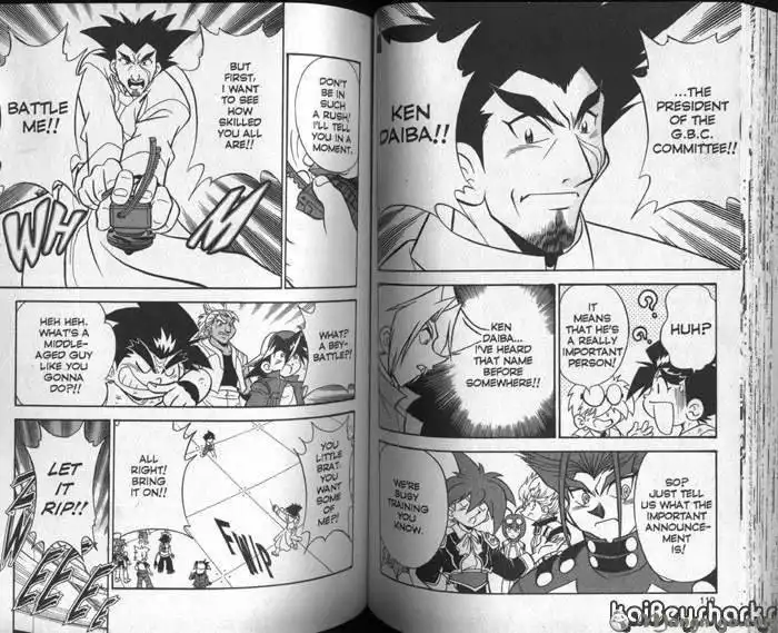 Bakuden Shoot Beyblade Chapter 11.3 4